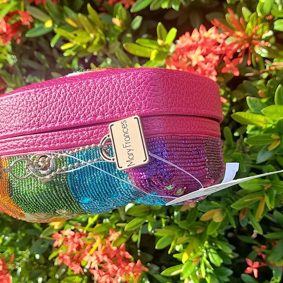 Mary frances rainbow kiss bag handbag nwt - Picture 9 of 16